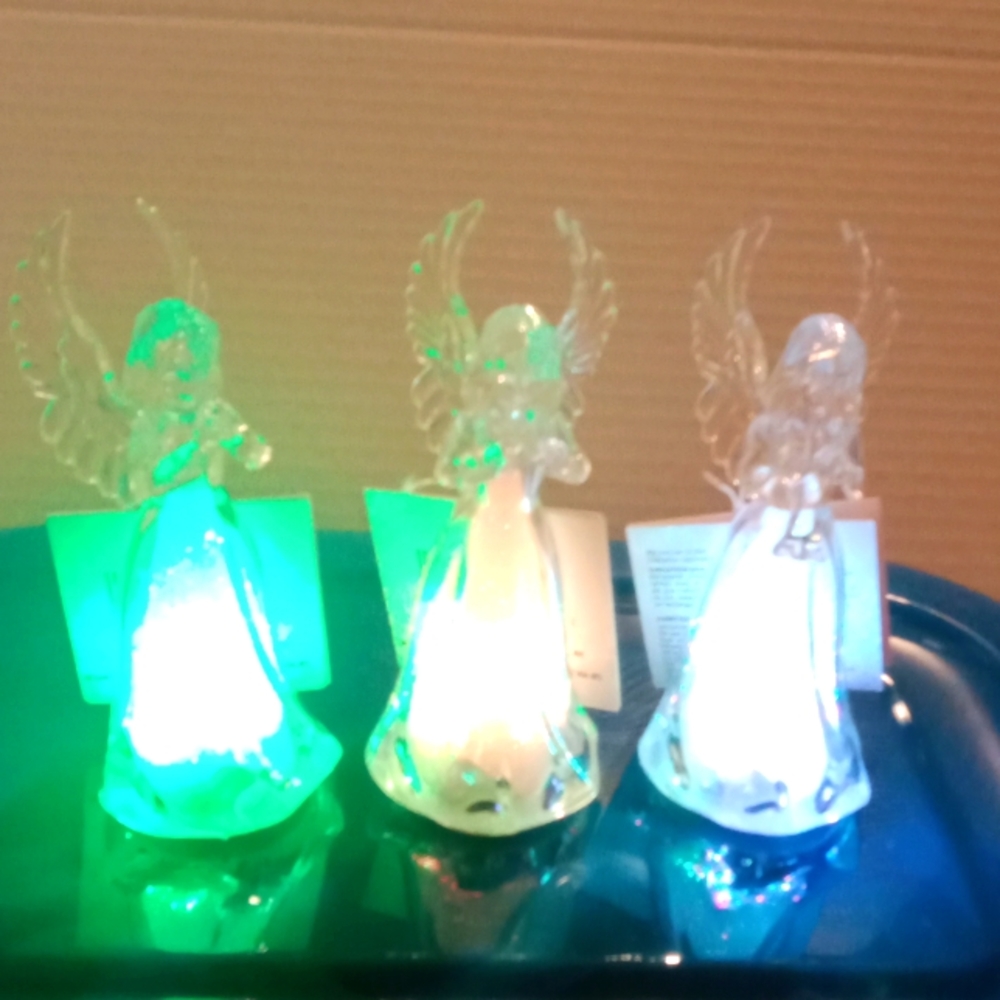Light up Christmas angels